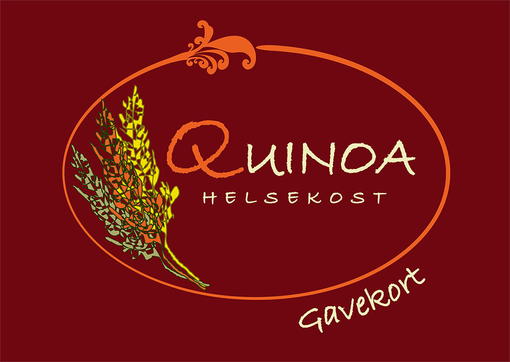 Quinoa gavekort forside